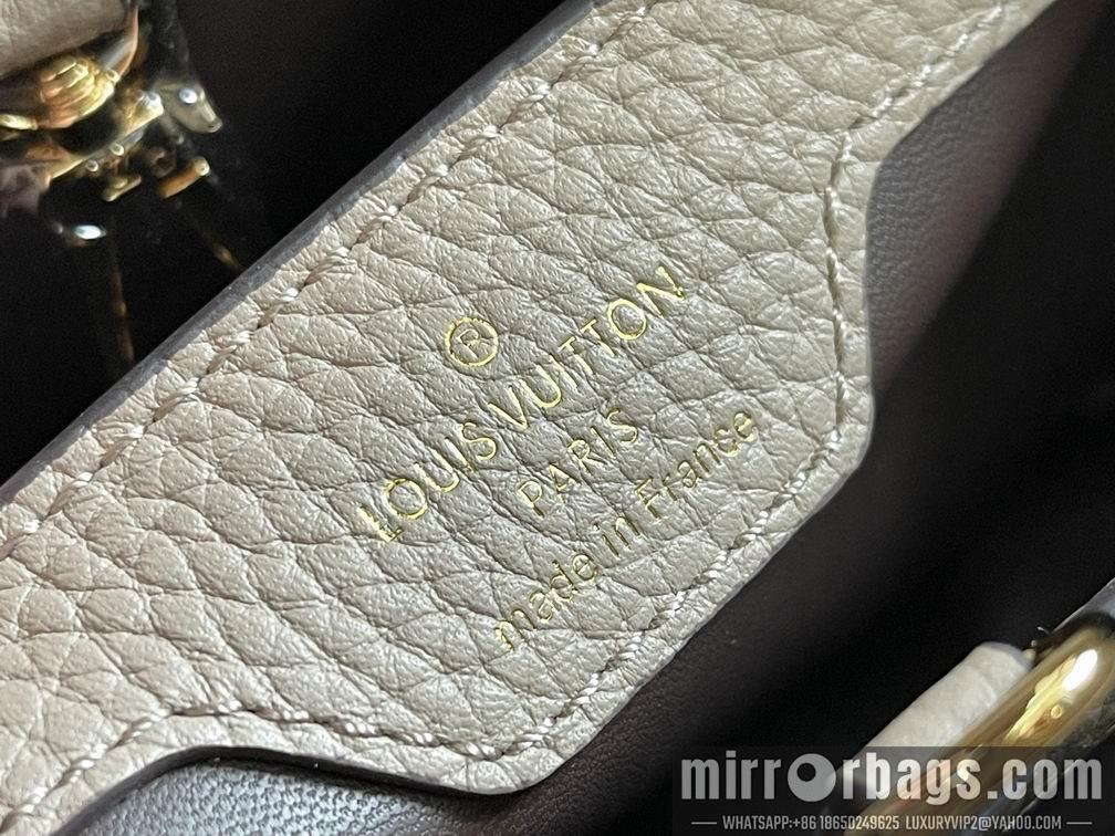 LV Replica Bags Capucines M42253 M48865淡咖 27x18x9cm gf