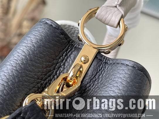 LV Replica Bags M20708黑拼色珐琅花卉21x14x8cm gf
