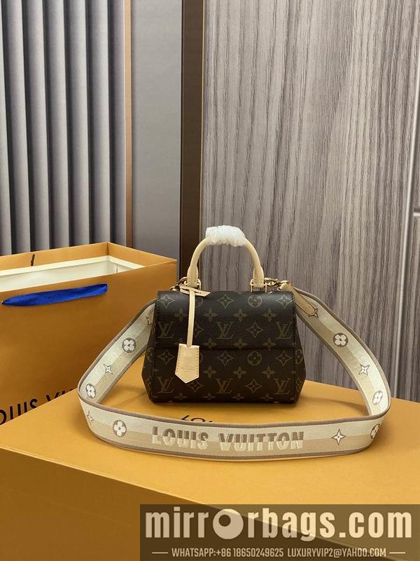 LV Replica Bags Cluny M46055 20x16x7.5cm gf