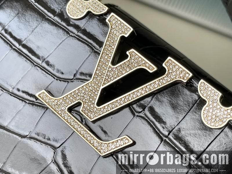 LV Replica Bags Capucines M51783鳄鱼纹21x14x8cm gf