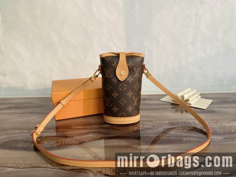 LV Replica Bags M80874 Fold Me Pouch 14.5X18X6.5 BL