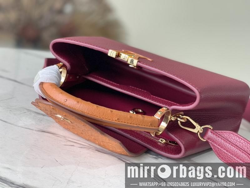 LV Replica Bags Capucines mini N81490 27x18x9cm gf