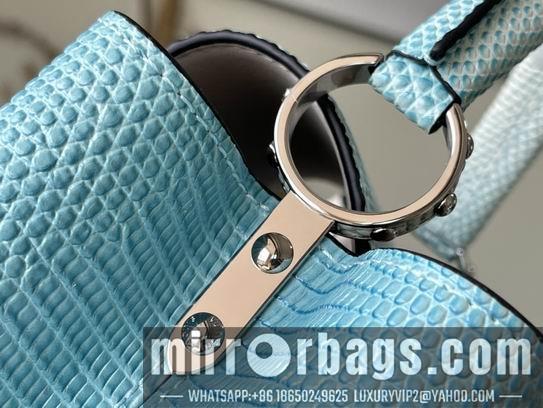 LV Replica Bags Capucines M48865渐变浅蓝S27x18x9cm gf-1