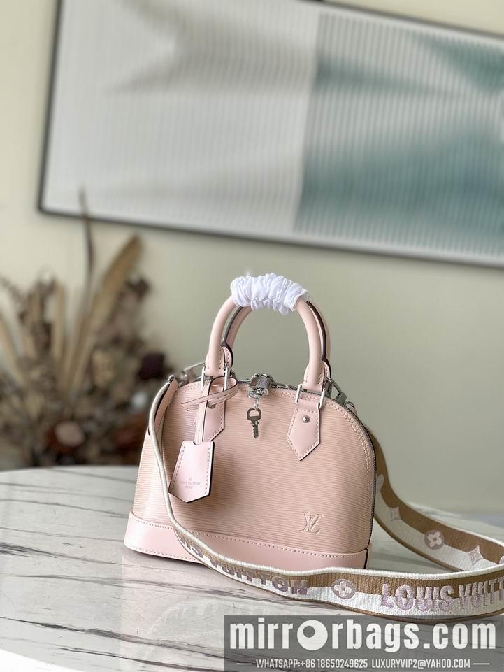 LV Replica Bags Alma BB M53152 M40302 23.5x17.5x11.5cm gf