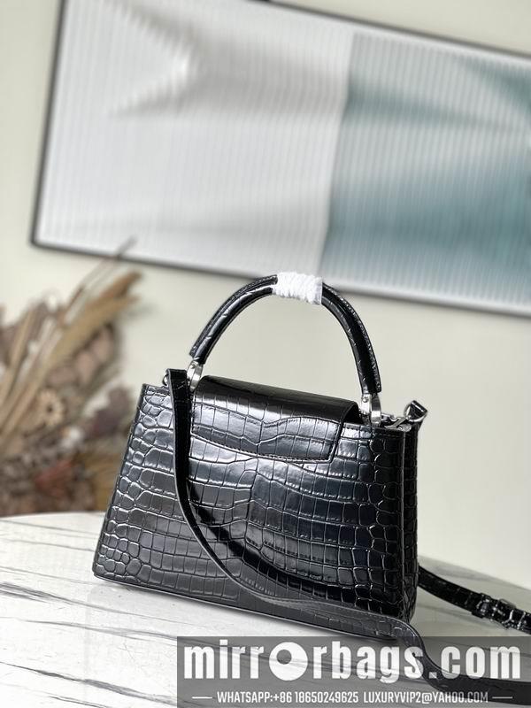 LV Replica Bags Capucines M51783鳄鱼纹31.5x20x11cm gf