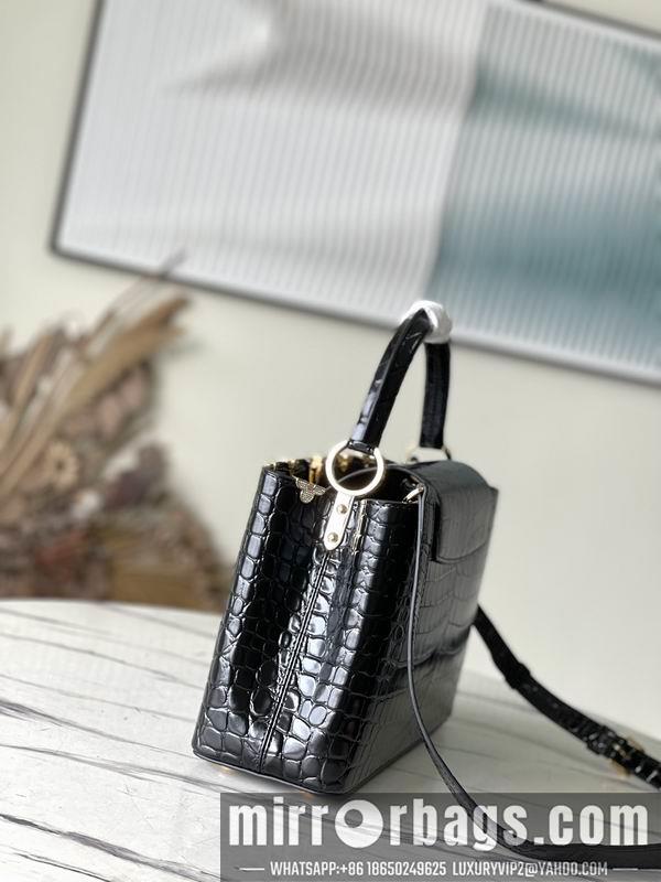 LV Replica Bags Capucines M51783鳄鱼纹31.5x20x11cm gf