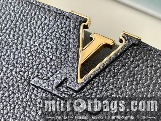 LV Replica Bags Capucines N92040金扣蛇36x23x14cm gf