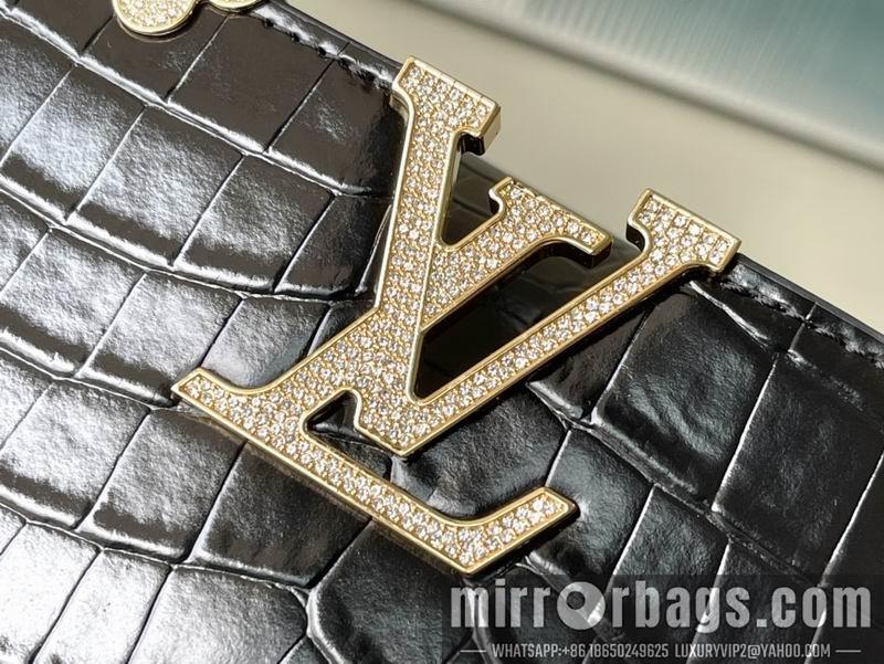 LV Replica Bags Capucines M51783鳄鱼纹31.5x20x11cm gf