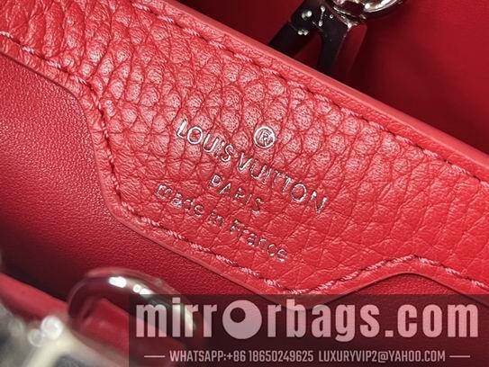 LV Replica Bags Capucines N92040银扣蛇27x18x9cm gf2色