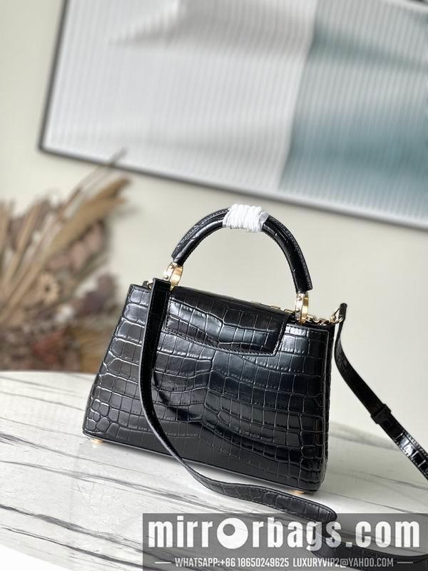 LV Replica Bags Capucines M51783鳄鱼纹27x18x9cm gf