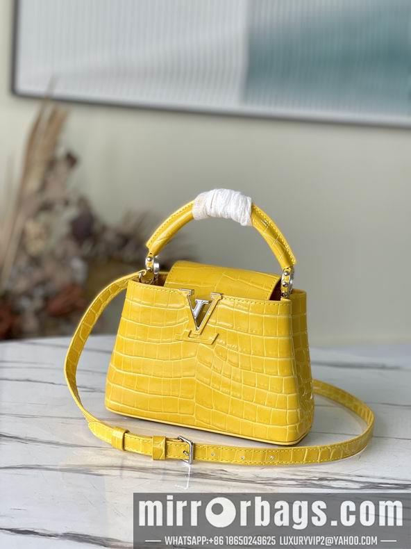 LV Replica Bags Capucines N94227 M48865 21x14x8 cm gf