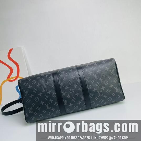 LV Replica Bags Keepall M40569黑花 45x27x20cm gf