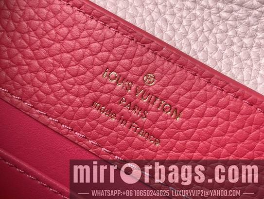 LV Replica Bags M20845玫红拼色珐琅花21x14x8cm gf