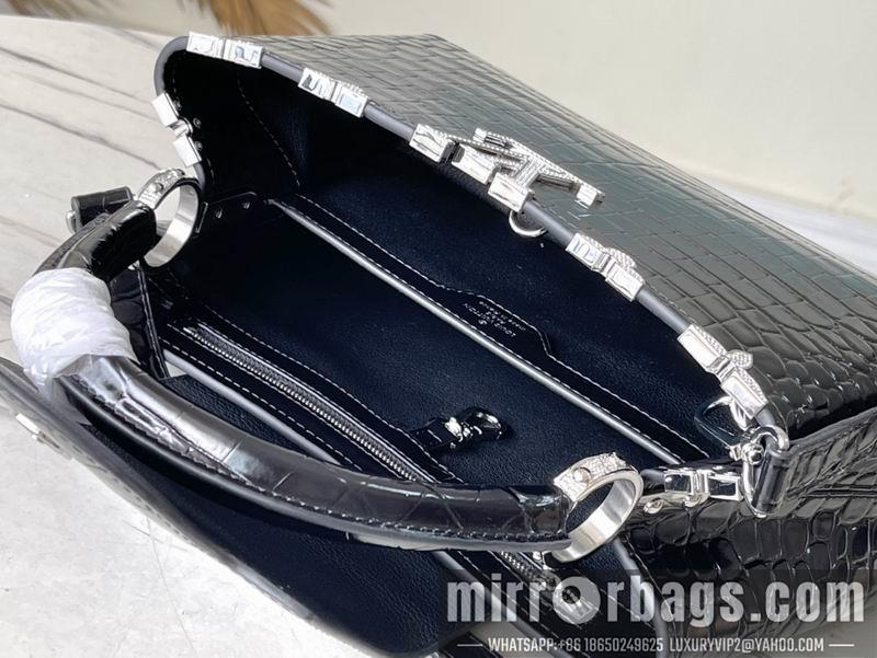 LV Replica Bags Capucines M51783鳄鱼纹31.5x20x11cm gf