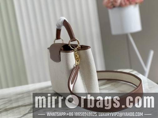 LV Replica Bags Capucines M57361 M48865焦糖帆布27x18x9cm gf