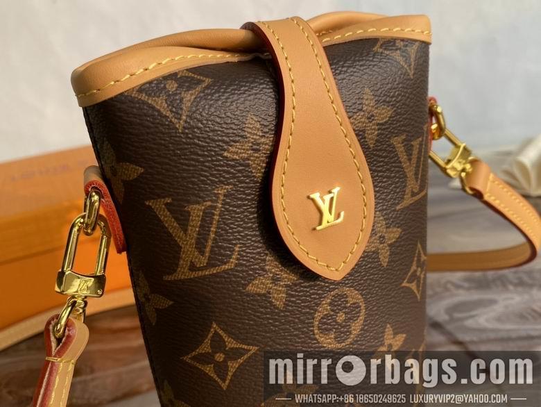 LV Replica Bags M80874 Fold Me Pouch 14.5X18X6.5 BL