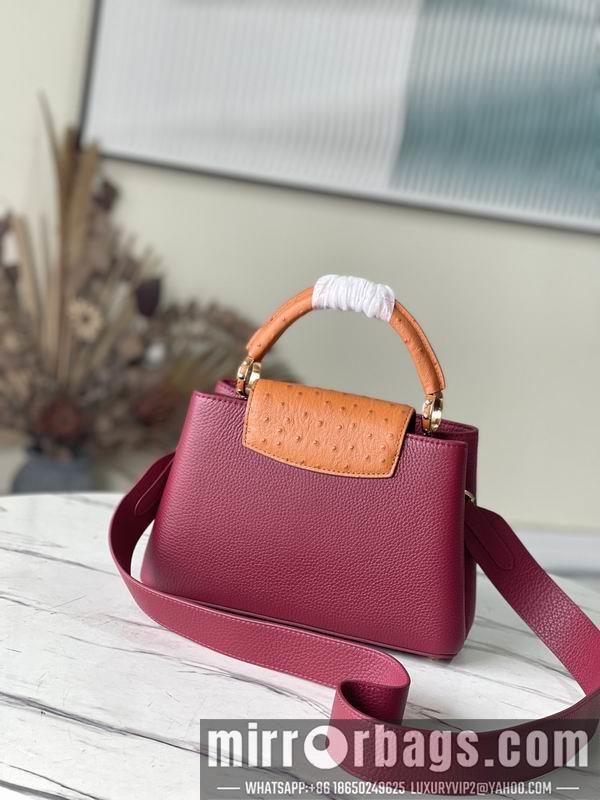 LV Replica Bags Capucines mini N81490 27x18x9cm gf