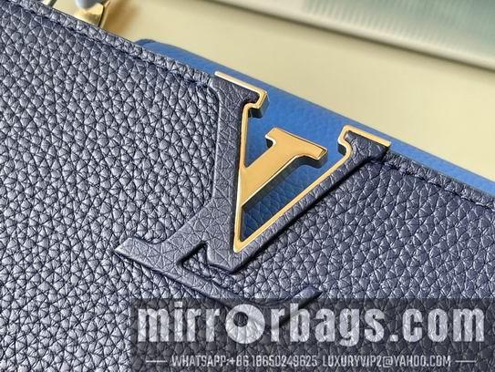 LV Replica Bags M20844蓝拼色珐琅花卉31.5x20x11cm gf
