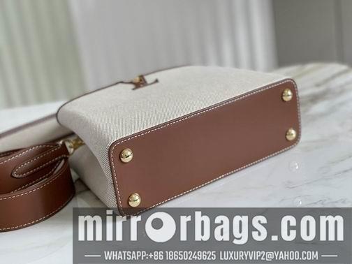 LV Replica Bags Capucines M57361 M48865焦糖帆布27x18x9cm gf