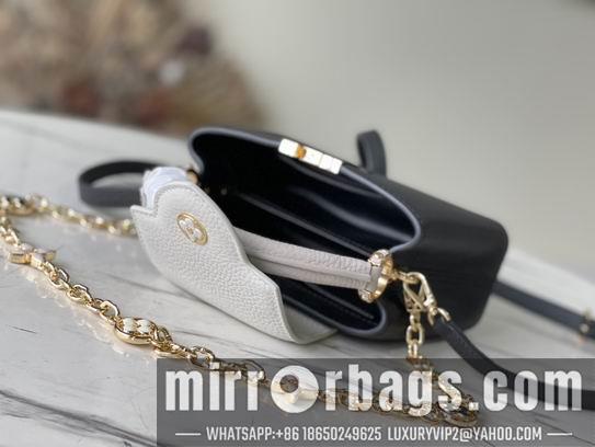 LV Replica Bags M20708黑拼色珐琅花卉21x14x8cm gf