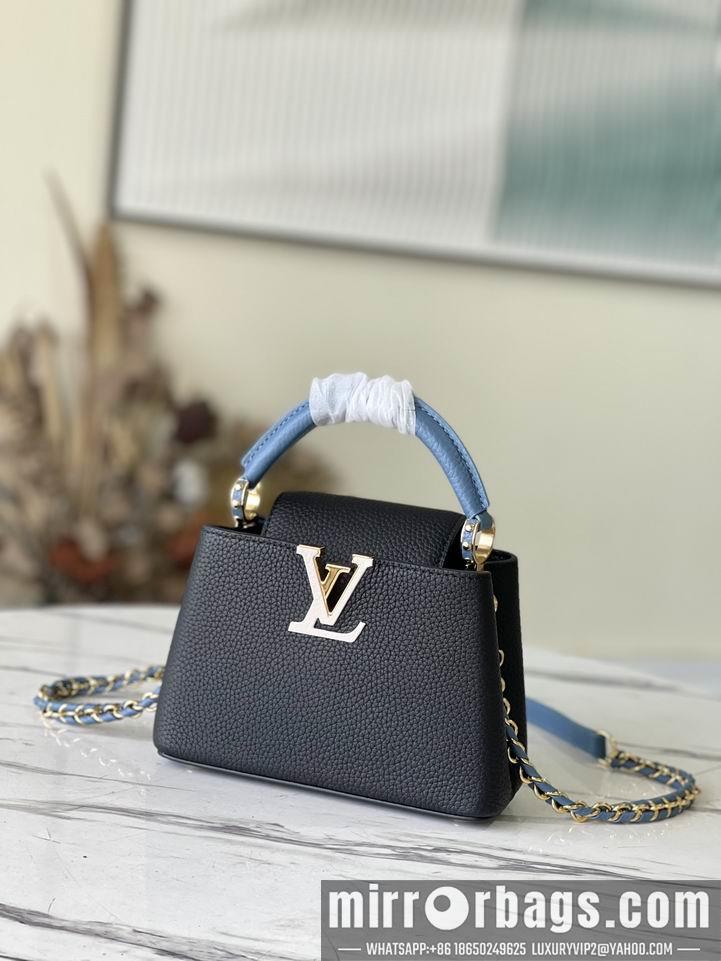LV Replica Bags Capucines mini M59653 21x14x8cm gf
