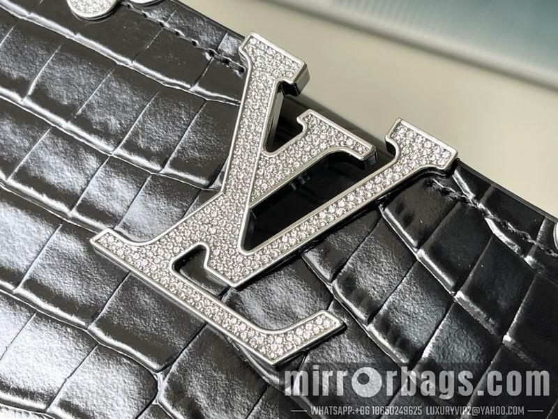 LV Replica Bags Capucines M51783鳄鱼纹31.5x20x11cm gf