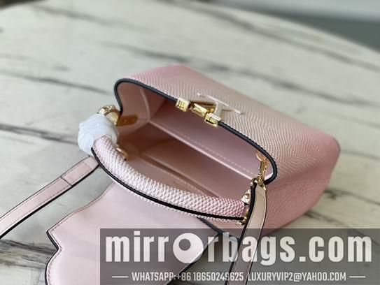 LV Replica Bags Capucines M48865渐变粉蜥蜴21x14x8cm gf