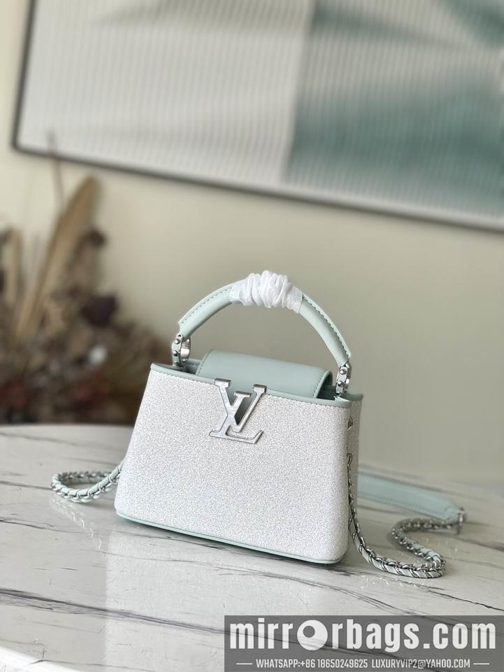 LV Replica Bags Capucines M48865星空21x14x8cm gf