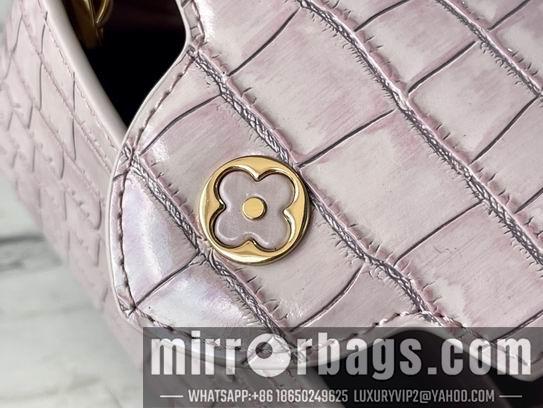 LV Replica Bags Capucines N93163复古粉鳄鱼21x14x8cm gf