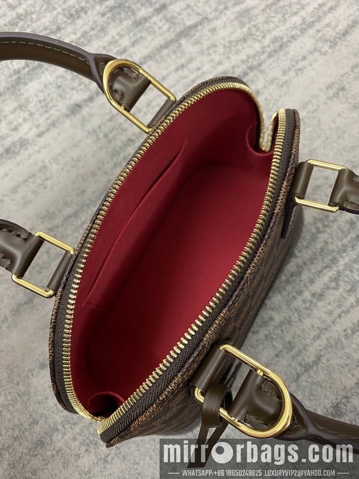 LV Replica Bags Alma N41221啡格25x19x12cm gf