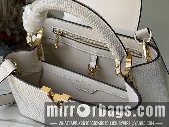 LV Replica Bags Capucines M48865白S27x18x9cm gf