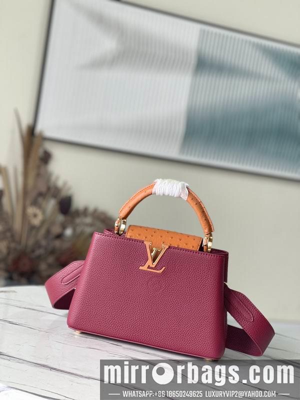 LV Replica Bags Capucines mini N81490 27x18x9cm gf