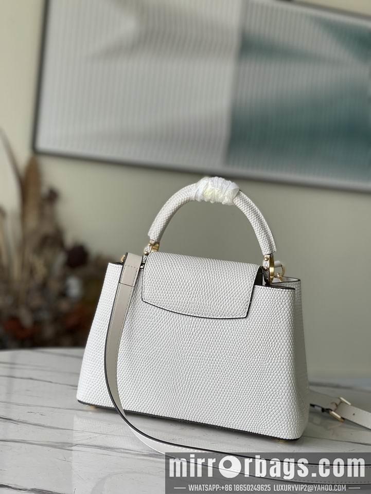LV Replica Bags Capucines M48865白S27x18x9cm gf