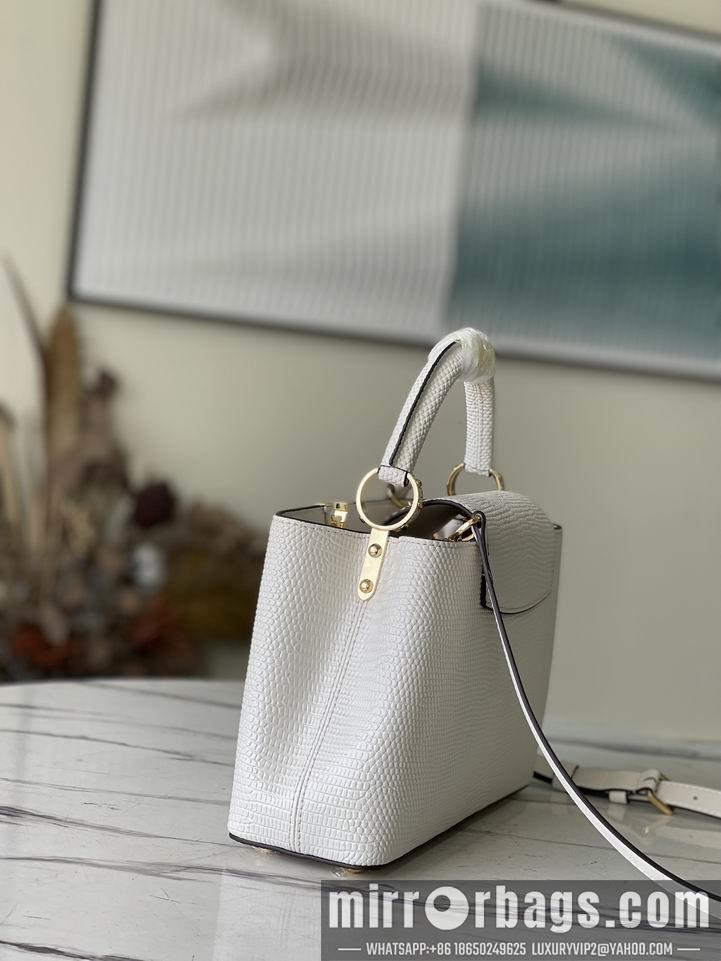 LV Replica Bags Capucines M48865白S27x18x9cm gf