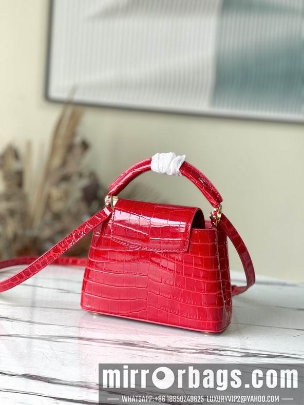 LV Replica Bags Capucines N94227 M48865 21x14x8 cm gf