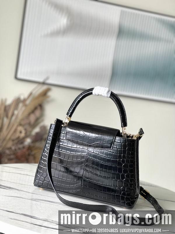 LV Replica Bags Capucines M51783鳄鱼纹31.5x20x11cm gf