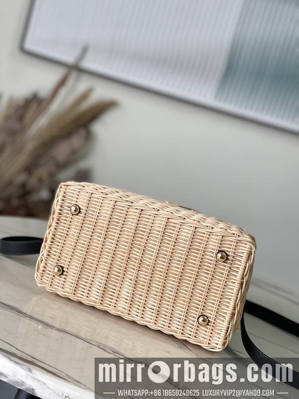 LV Replica Bags Capucines M22173编织竹篮27x18x9cm gf