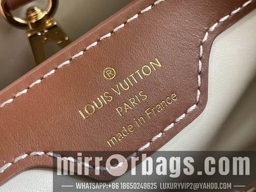 LV Replica Bags Capucines M57361 M48865焦糖帆布27x18x9cm gf