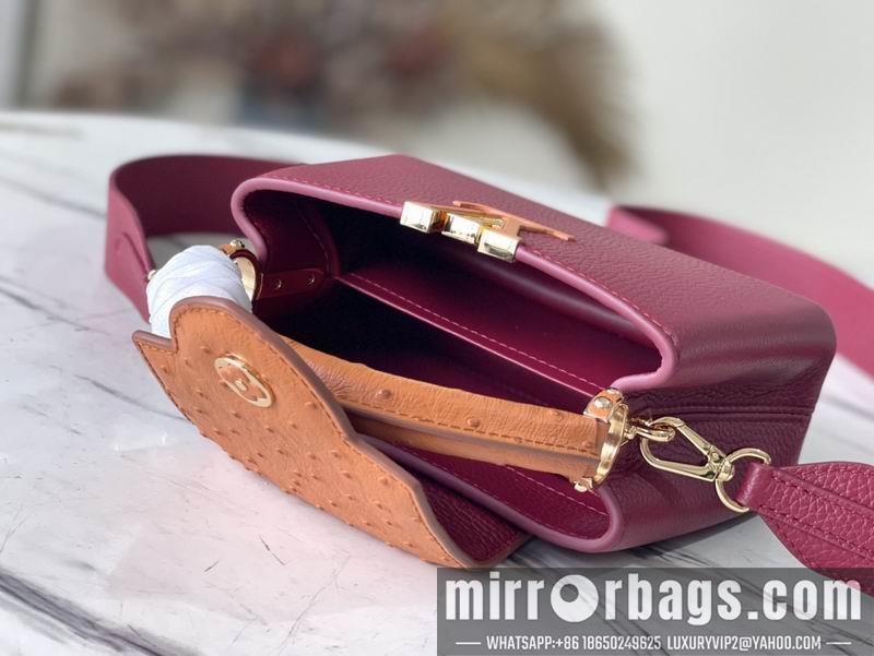LV Replica Bags Capucines mini N81490 21x14x8cm gf