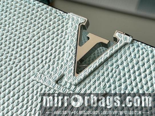 LV Replica Bags Capucines M48865渐变浅蓝S27x18x9cm gf-1