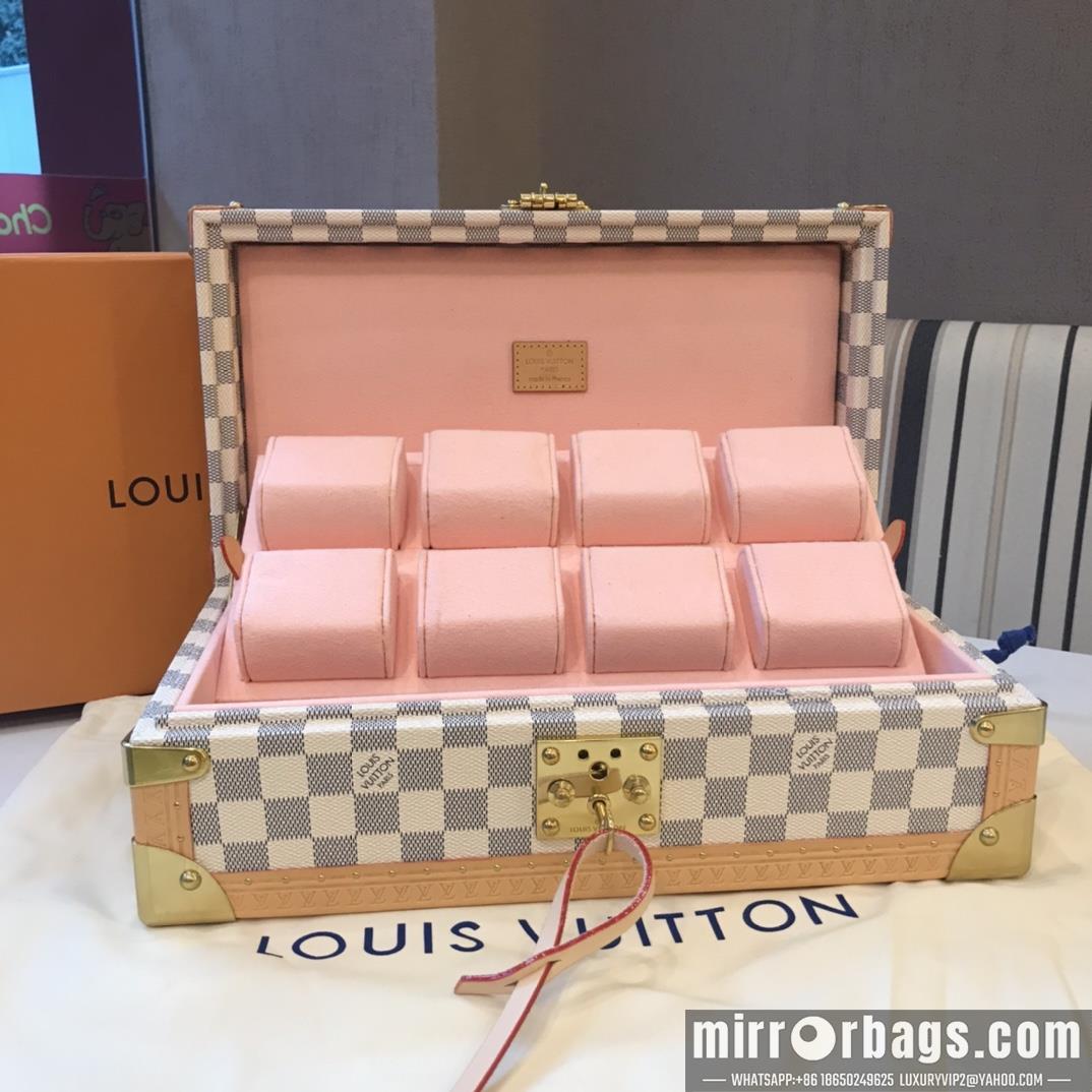 LV Replica Bags LV case 34x18x11cm QS