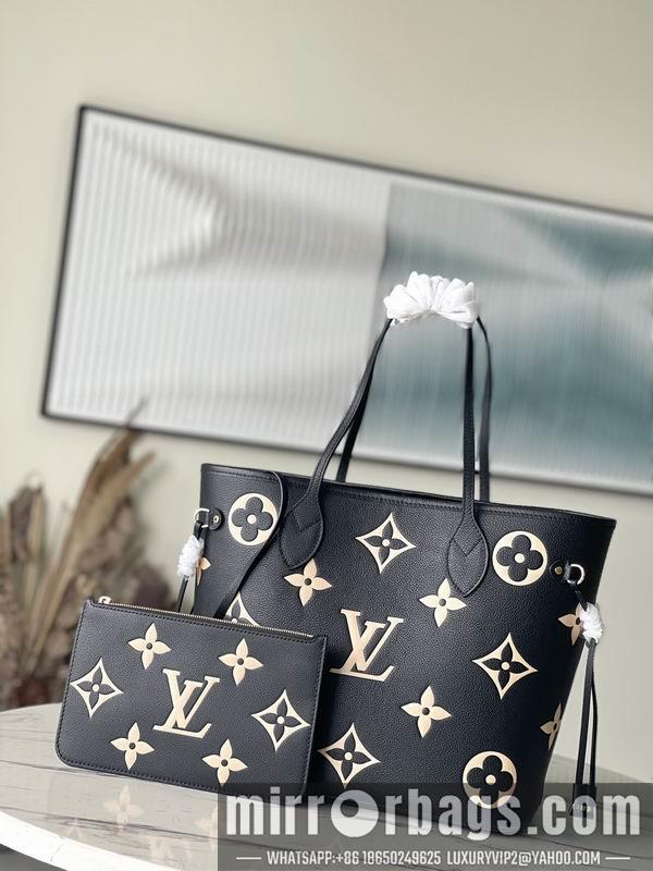 LV Replica Bags Neverfull M58907 M45686黑丝印31x28x14cm gf