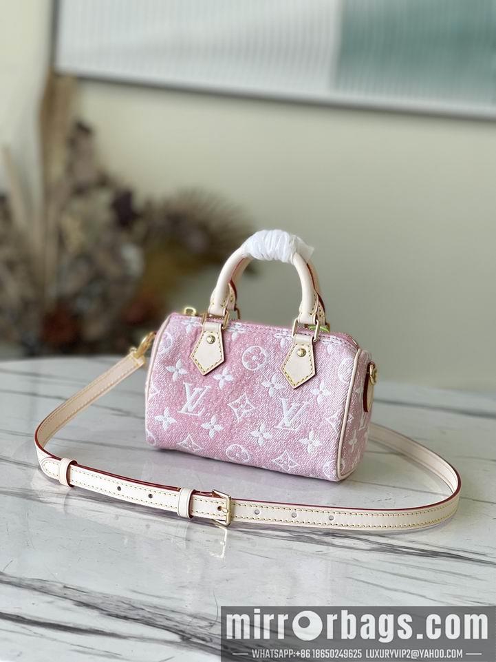 LV Replica Bags Nano Speedy M81213 16x10x7.5cm gf