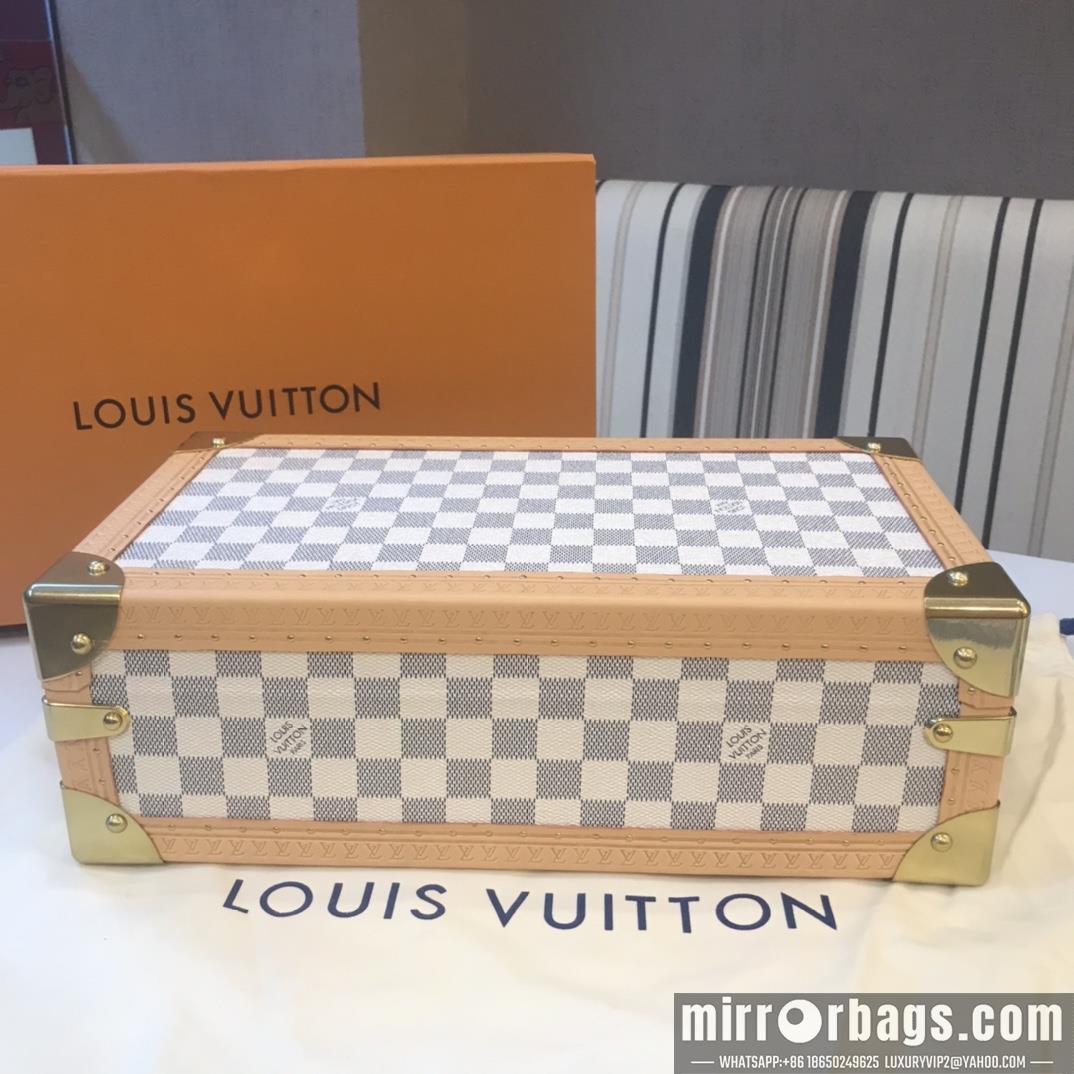 LV Replica Bags LV case 34x18x11cm QS