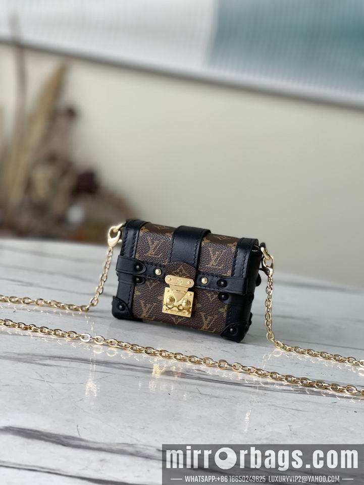 LV Replica Bags Essential Trunk M68757 M68566 7.5x10.5x4cm gf