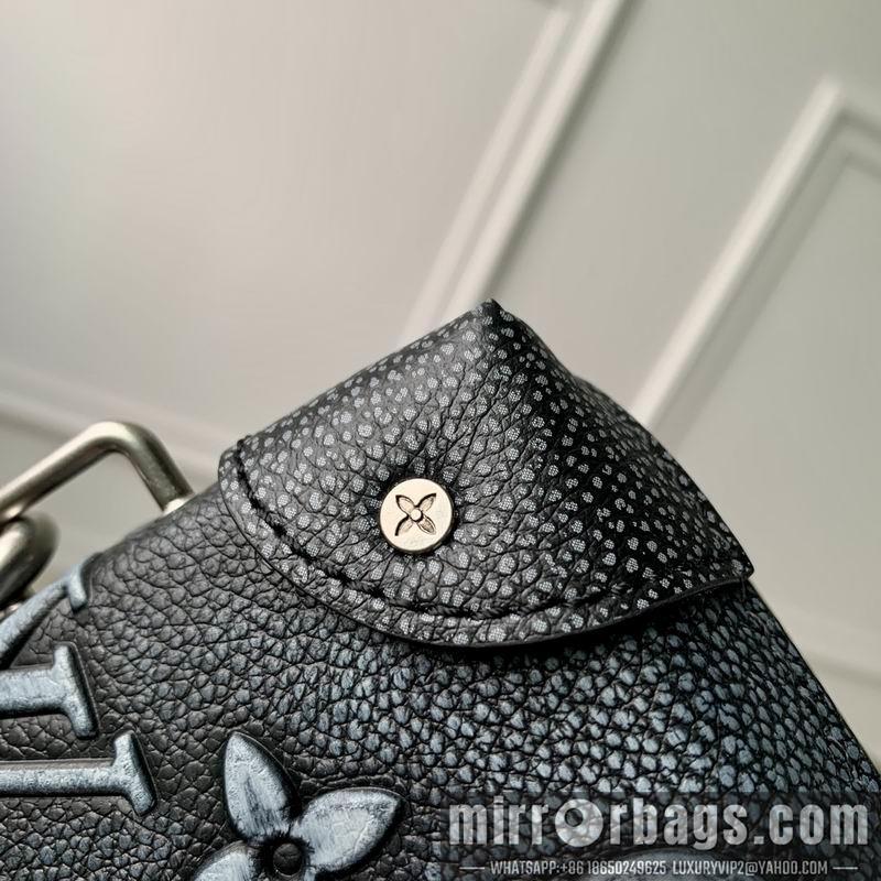 LV Replica Bags Soft Trunk M81776蓝 黑22.5x14x5cm gf
