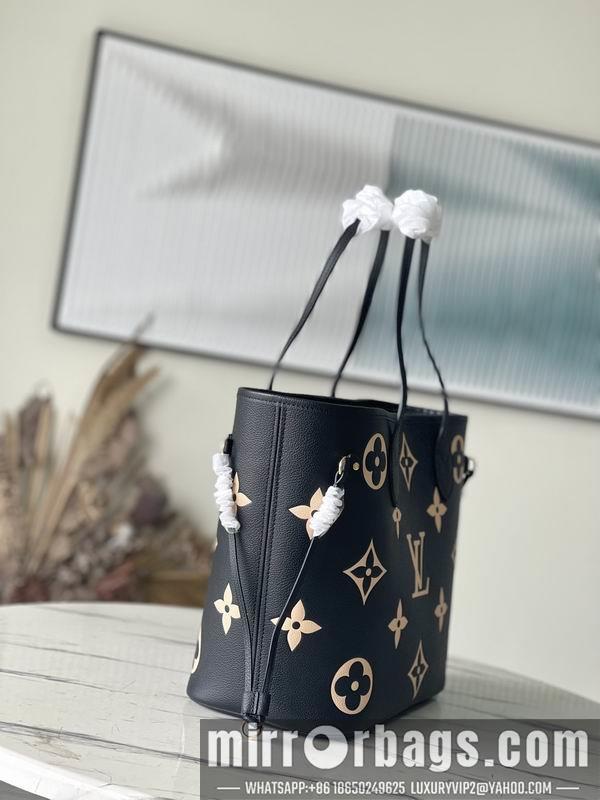 LV Replica Bags Neverfull M58907 M45686黑丝印31x28x14cm gf