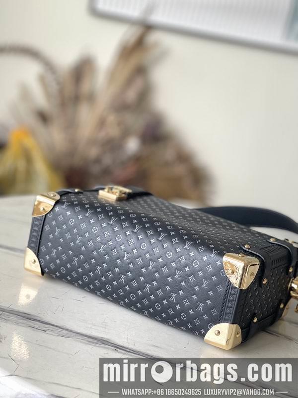 LV Replica Bags M46358黑色全皮24.5x16.5x8.5cm gf