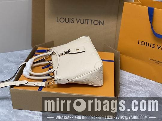 LV Replica Bags Trianon M46585杏M46488黑M46503米白28x18x8cm gf