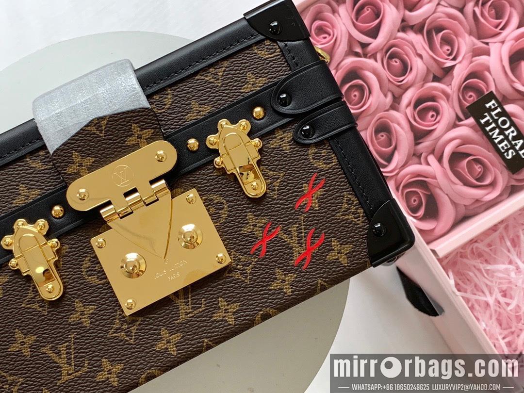 LV Replica Bags Petite Malle Souple M44199 20x5.5x12.5cm gf